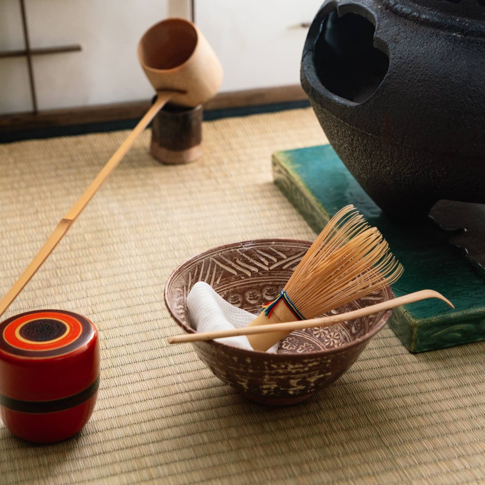 MATCHAMAKA Matcha Whisk Tea Set - Japanese Matcha Whisk (Chasen