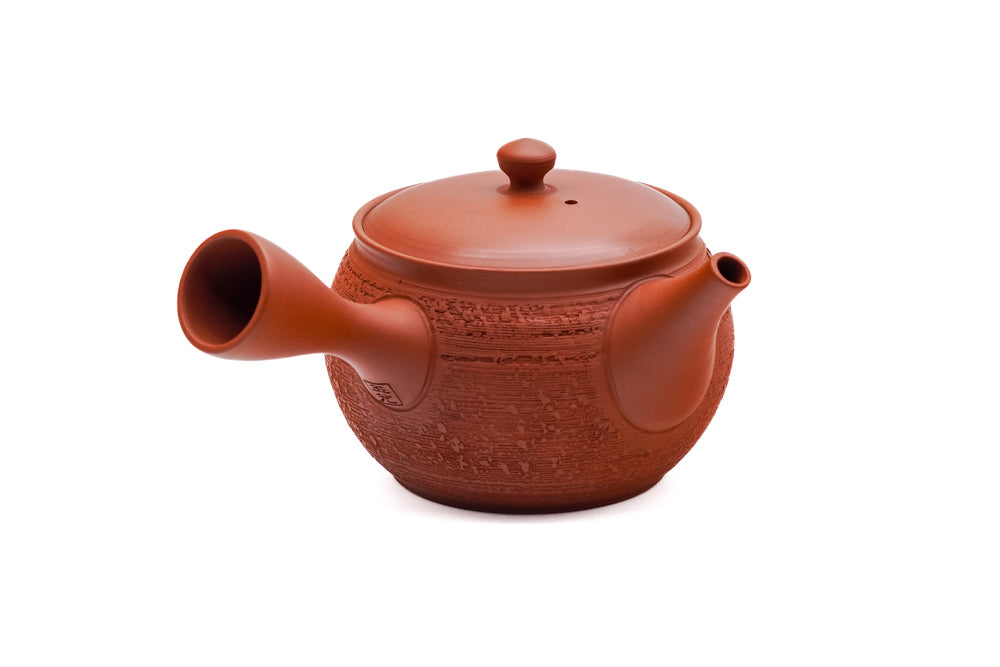 Japanese Kyusu - 玉光 Gyokko Kiln - Left-Handed Matsugawa Tokoname-yaki Ceramic Teapot - 250ml