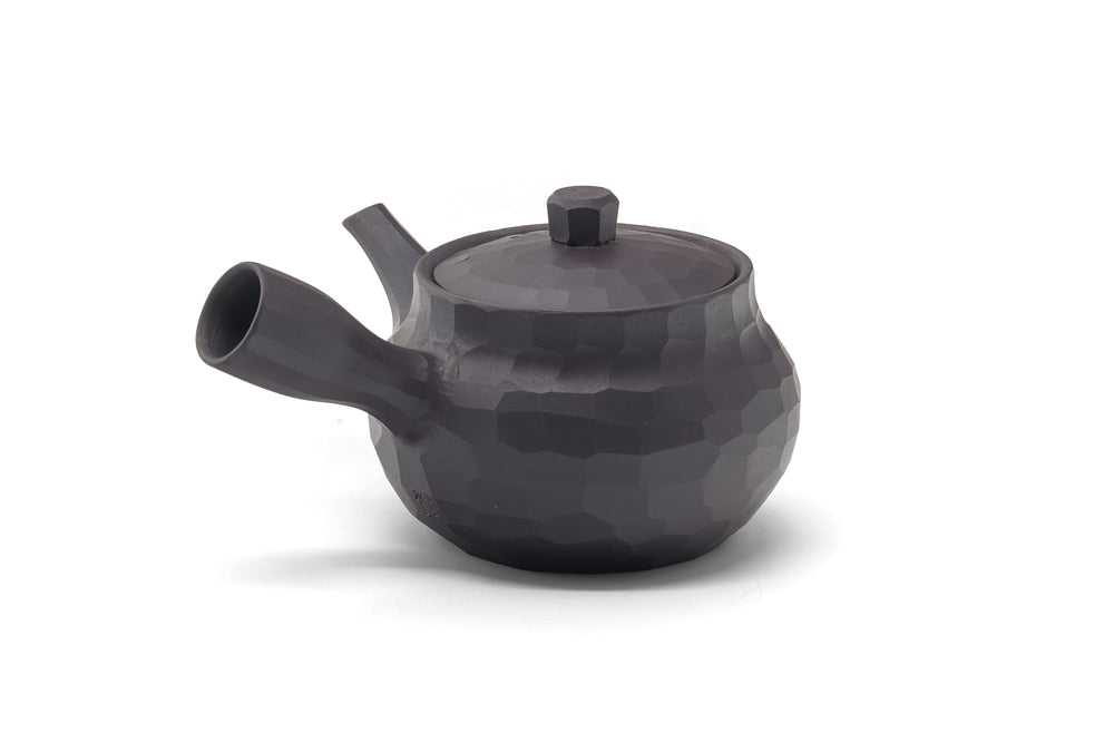 Japanese Kyusu - Hammered Banko Teapot - 250ml