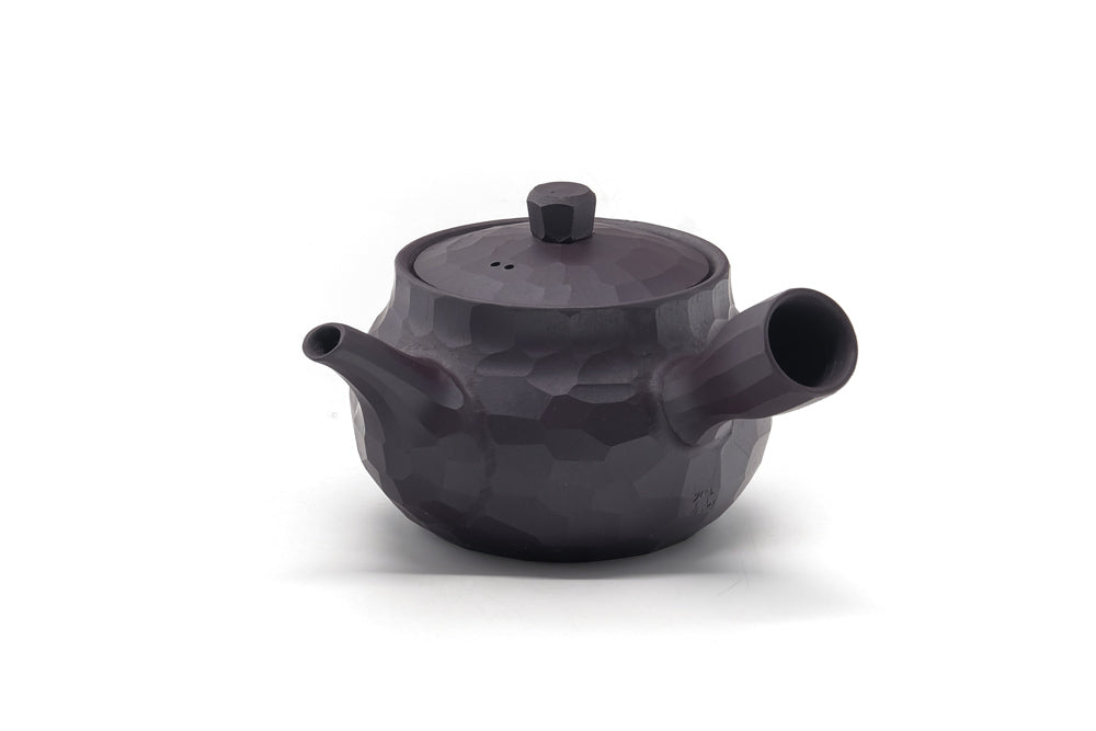 Japanese Kyusu - Hammered Banko Teapot - 250ml