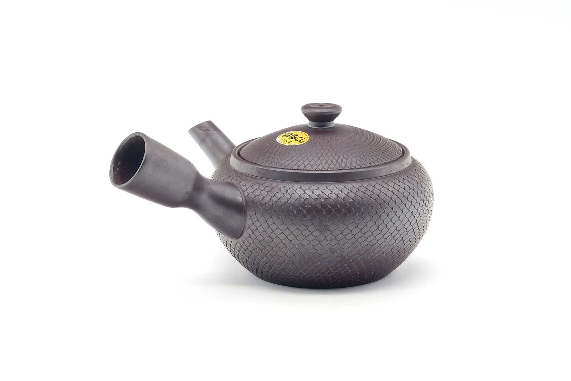 Japanese Kyusu - Engraved Banko-yaki Mesh Teapot - 290ml