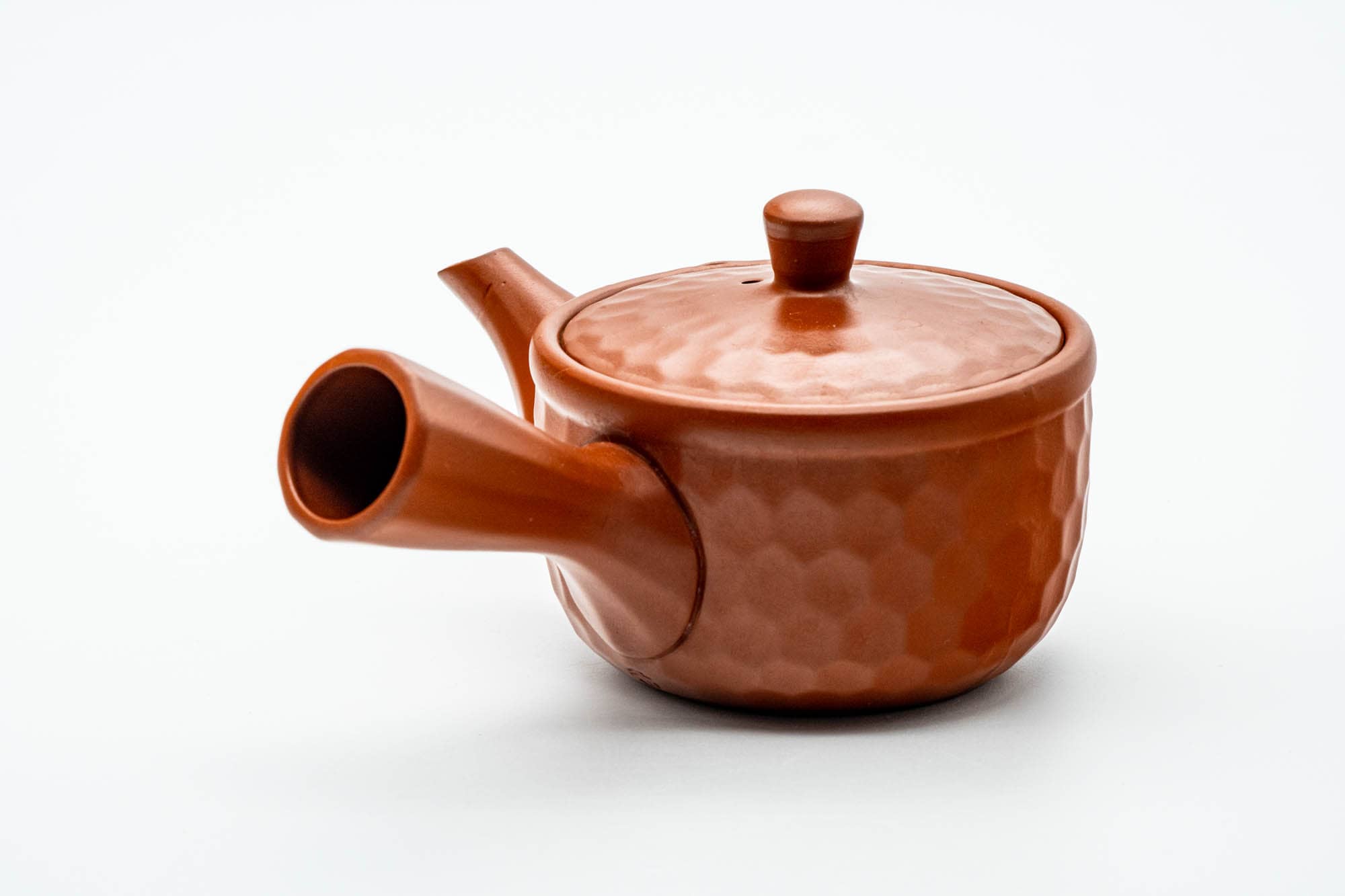 Japanese Kyusu - Scaled Tokoname-yaki Mesh Teapot - 240ml