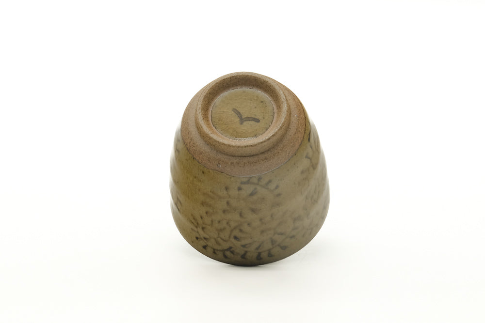 Japanese Teacup - Patterned Swirls Yunomi - 160ml