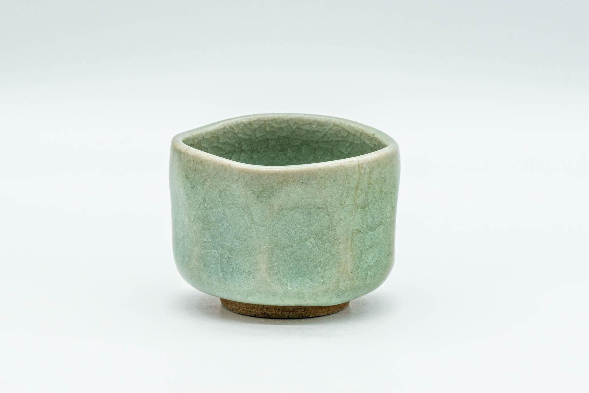 Japanese Teacup - Wabi-sabi Celadon Glaze Yunomi  - 60ml - Tezumi